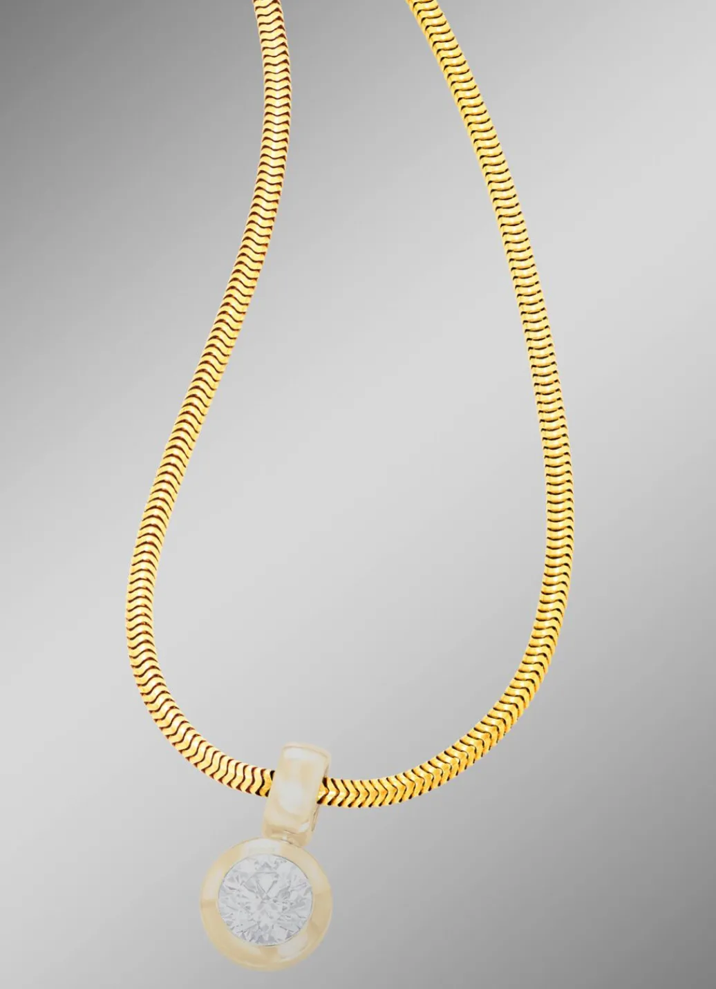 New Massive Schlangenkette Damen Halsketten