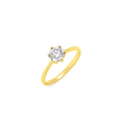 Clearance Massiver Brillant-Damenring Damen Ringe