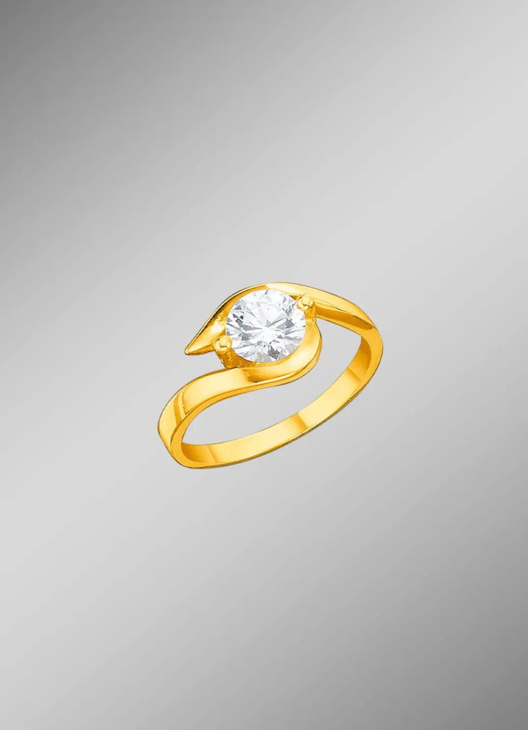 Hot Massiver Damenring mit Zirkonia Damen Ringe