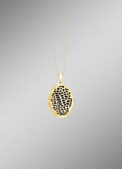 Hot Medaillon mit Leopardenmuster Damen Anhänger