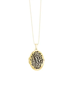 Hot Medaillon mit Leopardenmuster Damen Anhänger