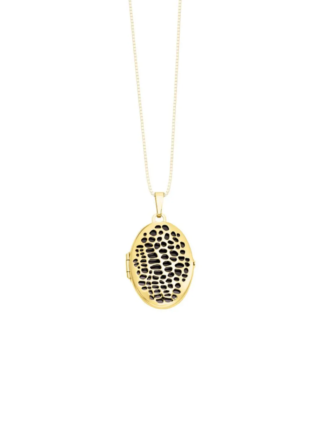 Hot Medaillon mit Leopardenmuster Damen Anhänger
