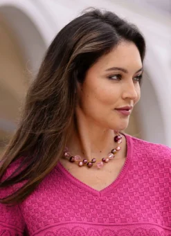 Sale Mehrreihige Halskette Damen Modeschmuck|Halsketten