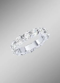 Discount Memoire-Brillantring mit ca.12 Brillanten Damen Ringe