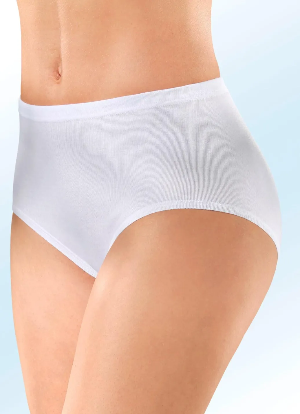 Best Mey Dreierpack Slips mit Gummizug Damen Slips