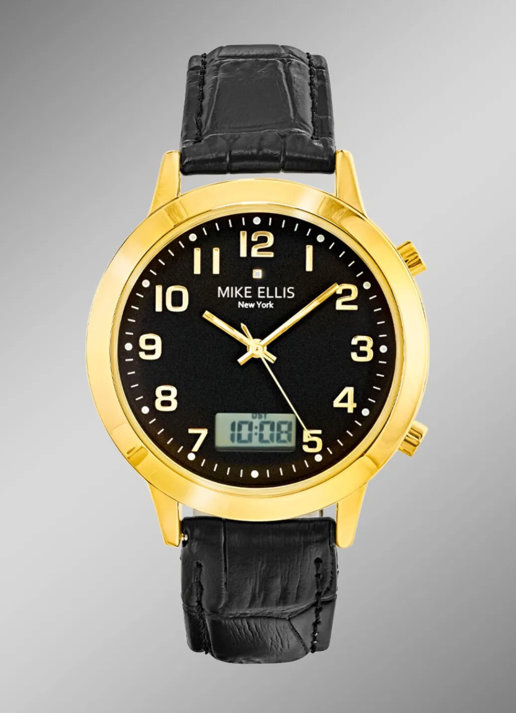 New „Mike Ellis“-Funk-Herrenuhr Herren Funkuhren