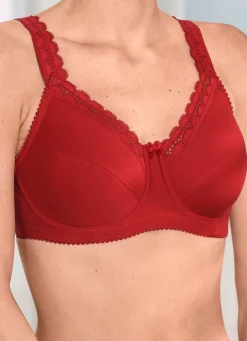 Clearance Miss Mary Bügel-BH mit hohem Baumwollanteil Damen Bh Mit Spitze|Bh Mit Bügel