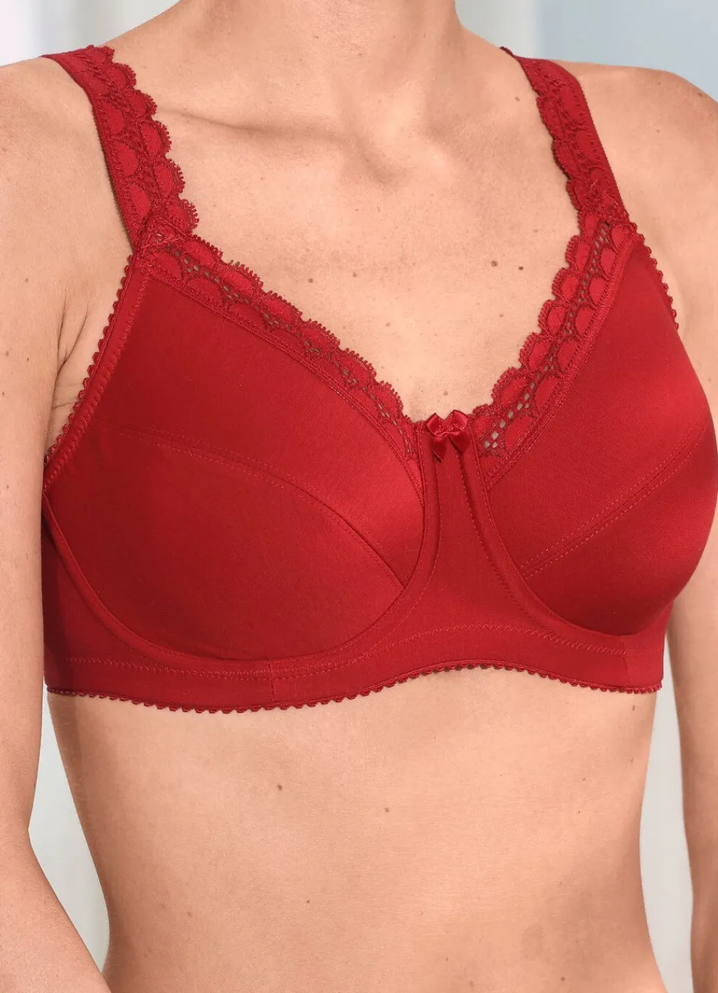 Clearance Miss Mary Bügel-BH mit hohem Baumwollanteil Damen Bh Mit Spitze|Bh Mit Bügel