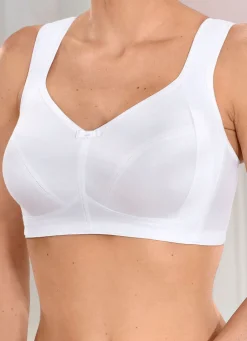 Clearance Miss Mary BH mit atmungsaktivem Baumwolleinsatz Damen Bh Ohne Bügel