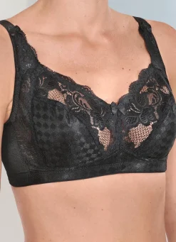 Sale Miss Mary BH mit elastischen Spitzeneinsätzen Damen Bh Ohne Bügel|Bh Mit Spitze