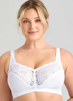 Outlet Miss Mary BH mit elastischen Spitzeneinsätzen Damen Bh Ohne Bügel|Bh Mit Spitze