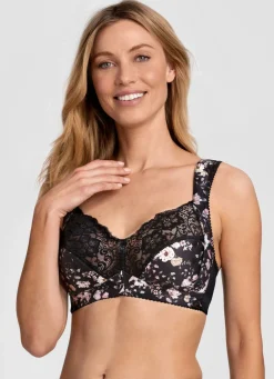 Outlet Miss Mary BH mit farbharmonischem Floraldessin Damen Bh Ohne Bügel|Bh Mit Spitze