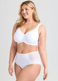 Sale Miss Mary BH mit halbtransparenten Einsätzen Damen Bh Mit Bügel