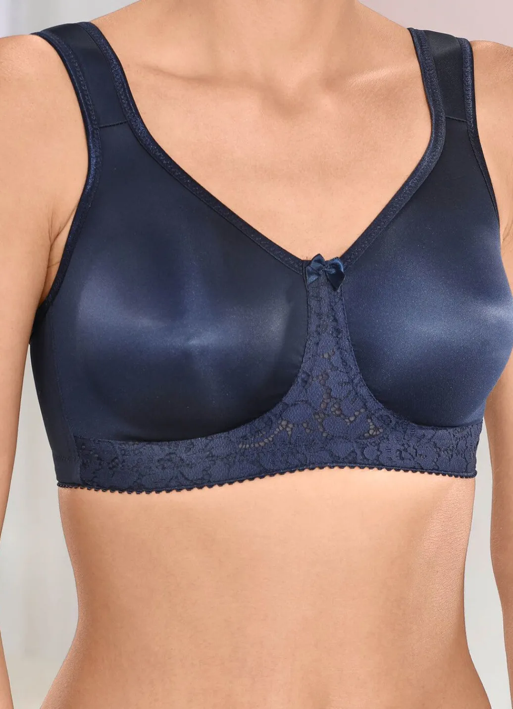 Hot Miss Mary BH mit Spitze im Vorderteil Damen Bh Ohne Bügel|Bh Mit Spitze