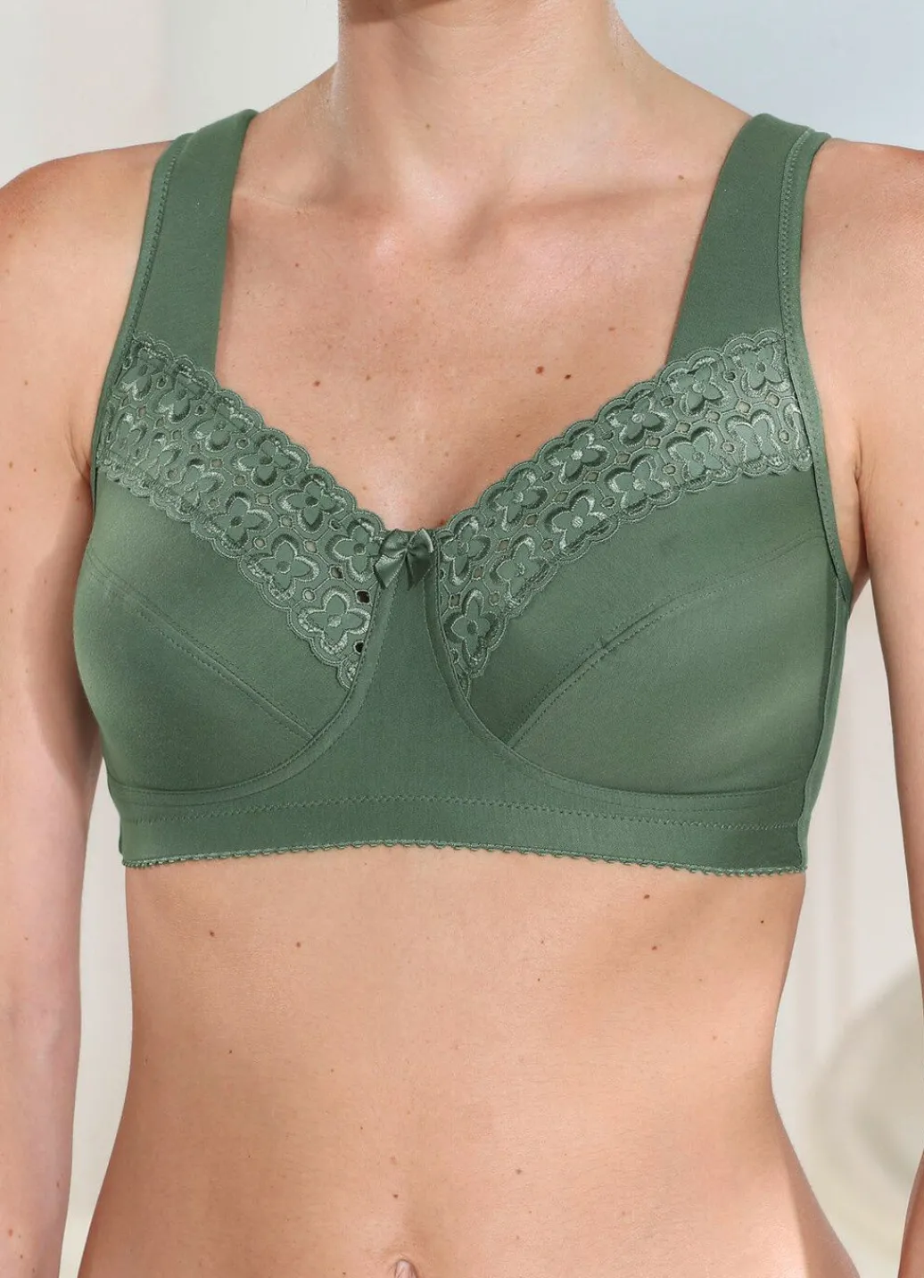 Clearance Miss Mary BH mit Stickerei Damen Bh Ohne Bügel