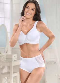 Hot Miss Mary Miederslip mit halbtransparenten Einsätzen Damen Miederhosen