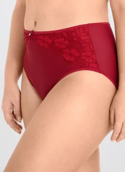 Online Miss Mary Miederslip mit unterlegter Elastikspitze im Vorderteil Damen Slips|Miederhosen