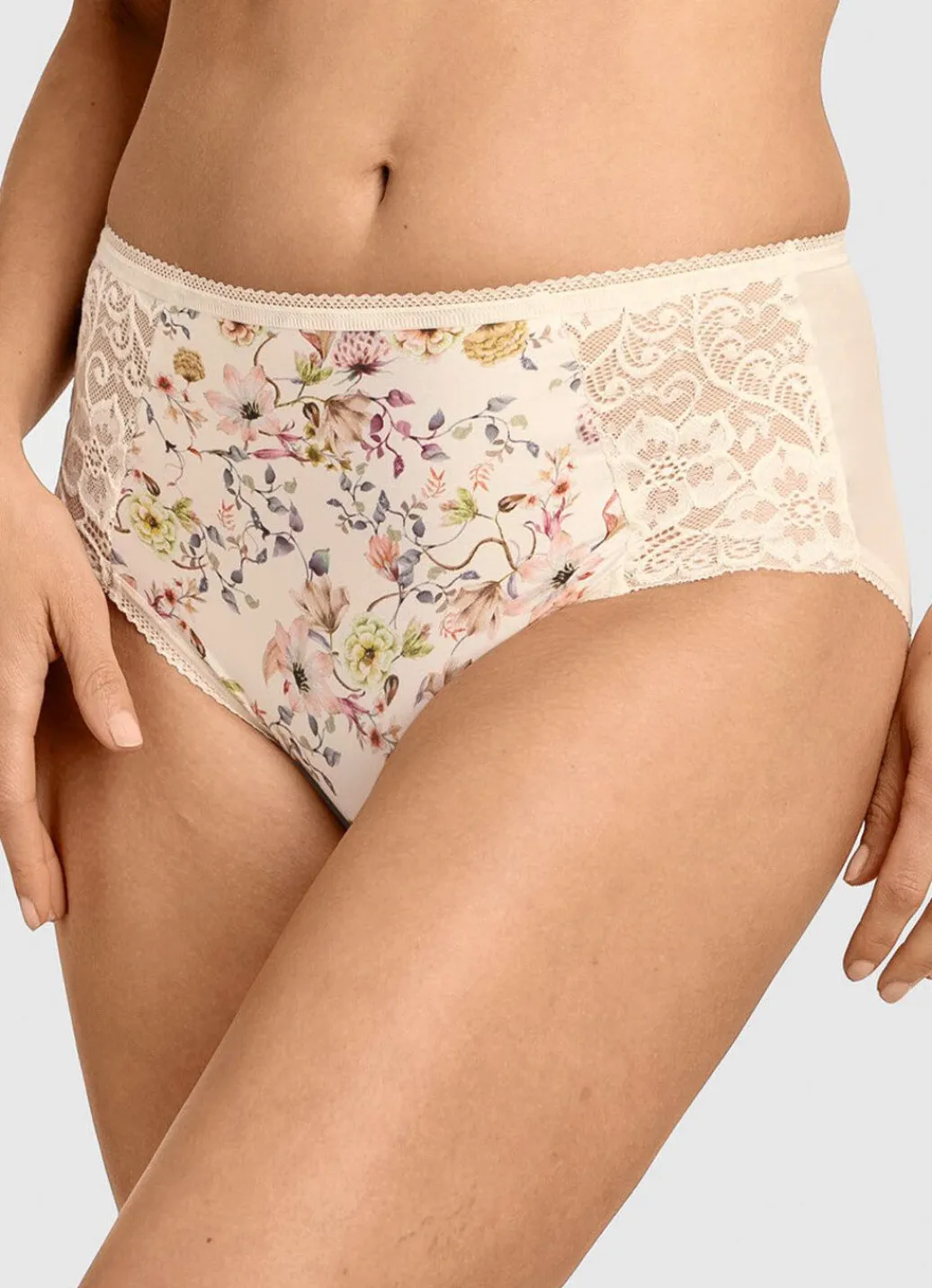 New Miss Mary Slip mit farbharmonischem Floraldessin Damen Slips