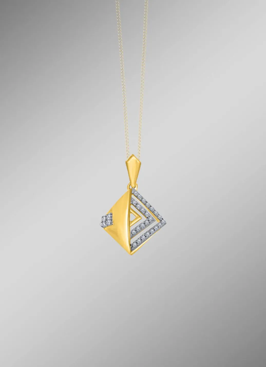 Outlet Moderner Anhänger mit Diamanten Damen Anhänger