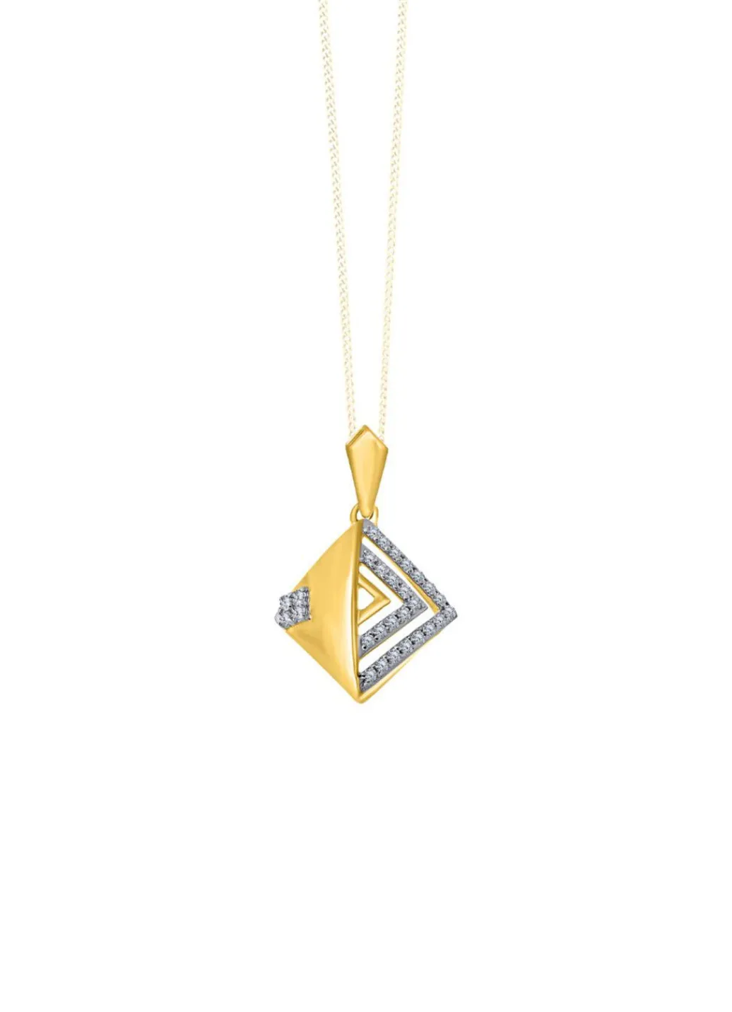 Outlet Moderner Anhänger mit Diamanten Damen Anhänger
