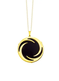 Discount Moderner Anhänger mit Onyx Damen Anhänger