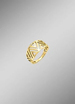 Discount Moderner Damenring aus Gold Damen Ringe