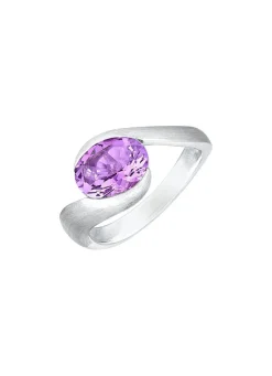 Online Moderner Damenring mit echt Amethyst Damen Ringe