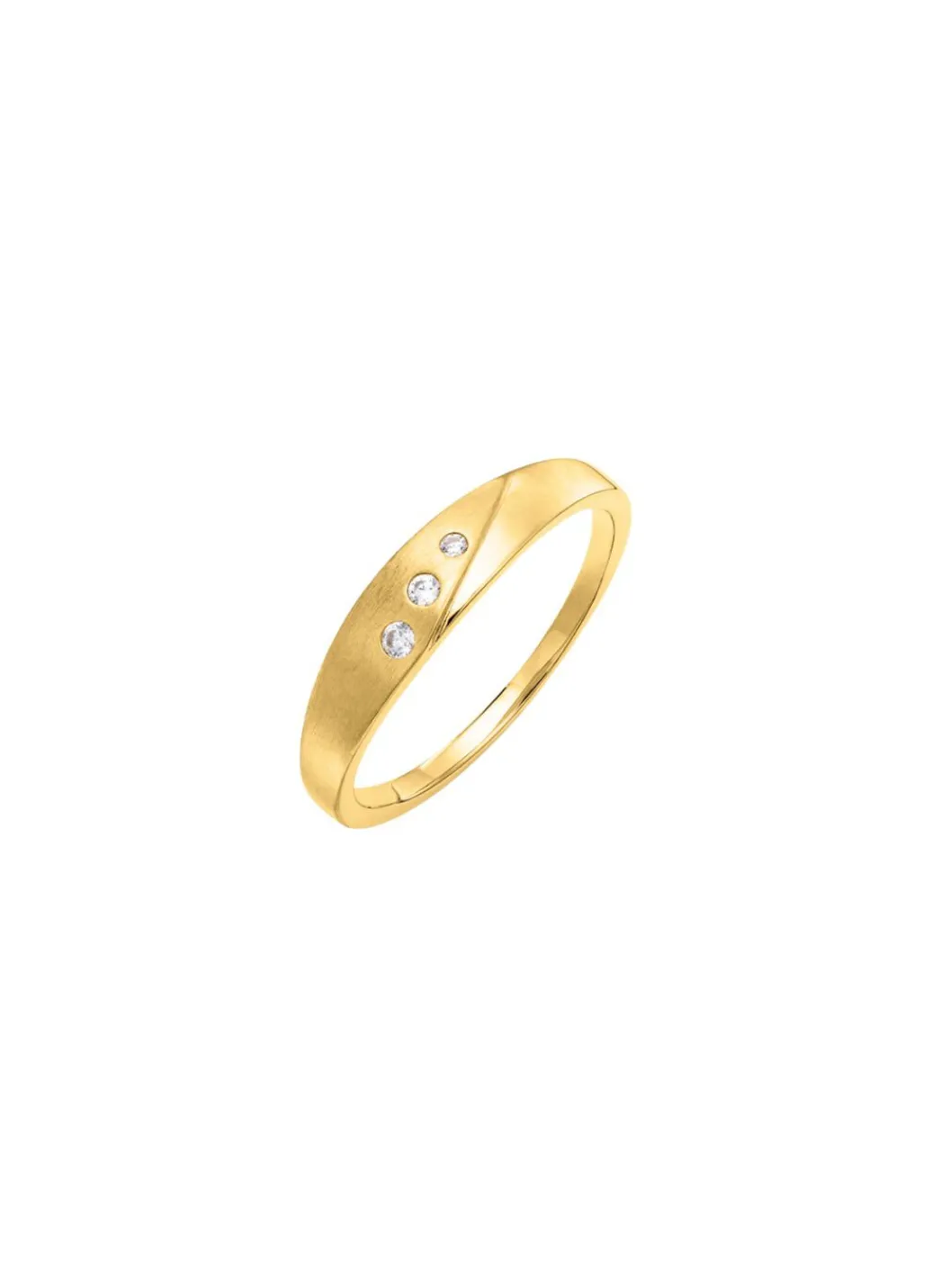 Damen Mona Ringe<Moderner Damenring mit Zirkonia