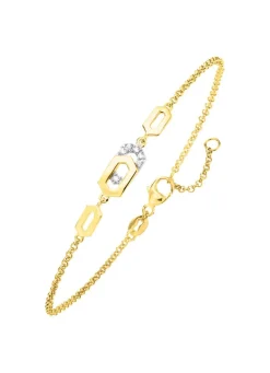 New Modernes Armband mit Zirkonia Damen Armbänder