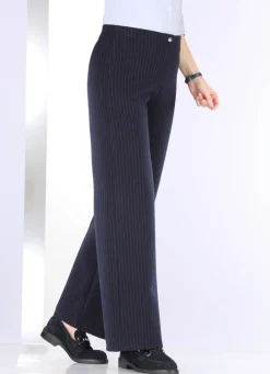 Damen Mona Lange Hosen<Modische Hose in bequemer Weite