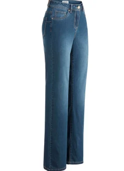 Damen Mona Lange Hosen|Jeans<Modische Jeans in 5-Pocket-Form