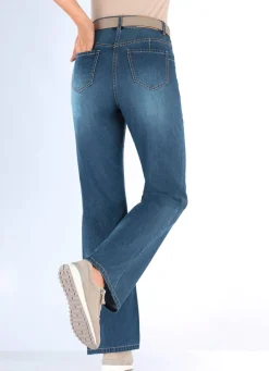 Damen Mona Lange Hosen|Jeans<Modische Jeans in 5-Pocket-Form