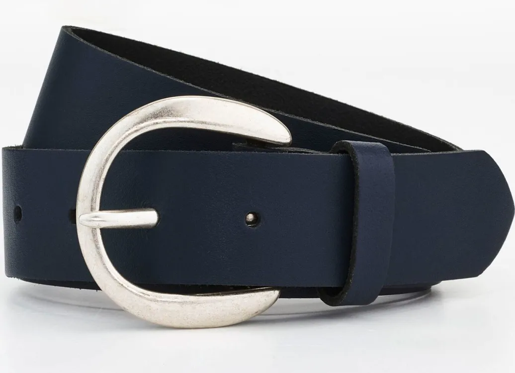 Outlet Modischer Damen-Gürtel aus Leder, 3,5 cm breit Gürtel