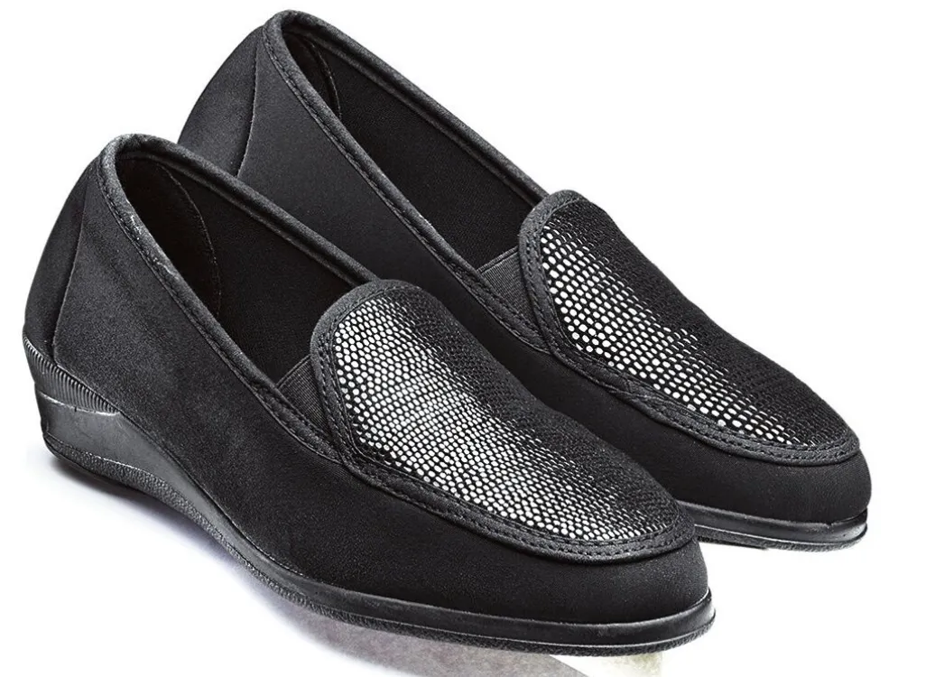 Mokassin in eleganter Krokooptik Damen Sneaker & Sportschuhe