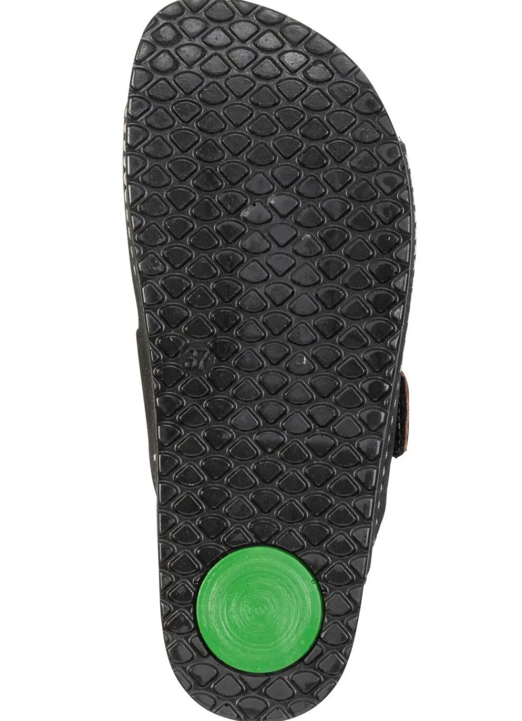Outlet Mubb, bequeme Damen-Pantoletten, Weite H, mit Klettverschluss Damen Pantoletten