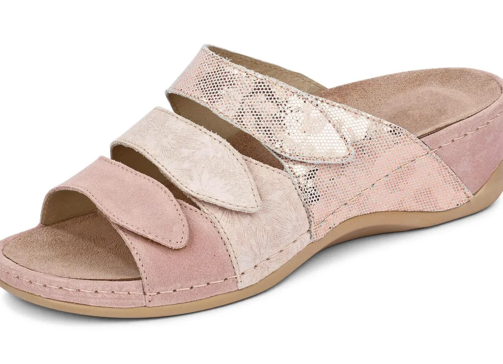Hot Mubb, bequeme Damen-Pantoletten, Weite H, mit herausnehmbarem Fußbett Damen Pantoletten