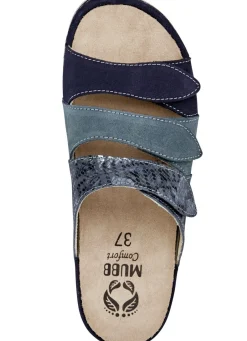 Hot Mubb, bequeme Damen-Pantoletten, Weite H, mit herausnehmbarem Fußbett Damen Pantoletten