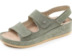 New Mubb, bequeme Damen-Sandalen, Weite H, mit herausnehmbarem Fußbett Damen Sandalen