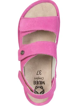 Best Mubb, bequeme Damen-Sandalen, Weite H, mit herausnehmbarem Fußbett Damen Sandalen