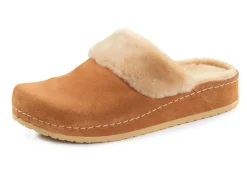 Online Mubb, warme Damen-Hausschuhe, Weite H, mit Lammfell Damen Hausschuhe
