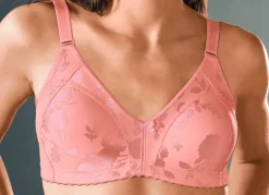 Online Naturana Minimizer-BH mit dezent glänzendem Floraldruck Damen Minimizer-Bh|Bh Ohne Bügel