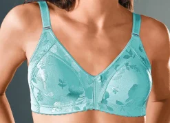 New Naturana Minimizer-BH mit dezent glänzendem Floraldruck Damen Minimizer-Bh|Bh Ohne Bügel