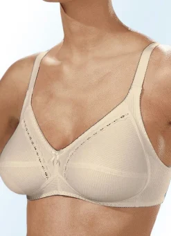 Online Naturana Zweierpack BH mit dekorativem Spitzenband in den Cups Damen Bh Ohne Bügel
