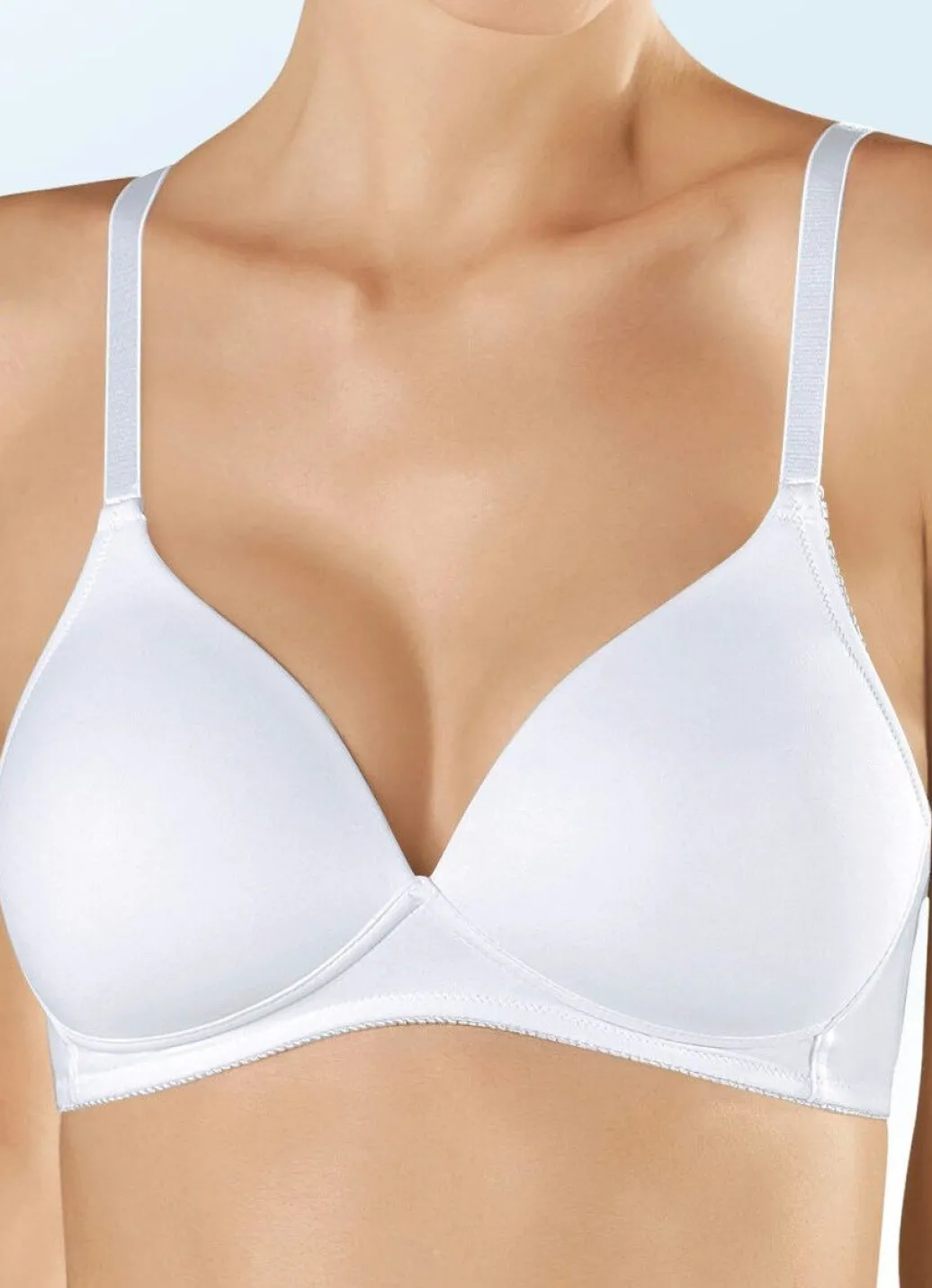 Outlet Naturana Zweierpack BH mit gepolsterten Cups Damen T-Shirt-Bh|Bh Ohne Bügel
