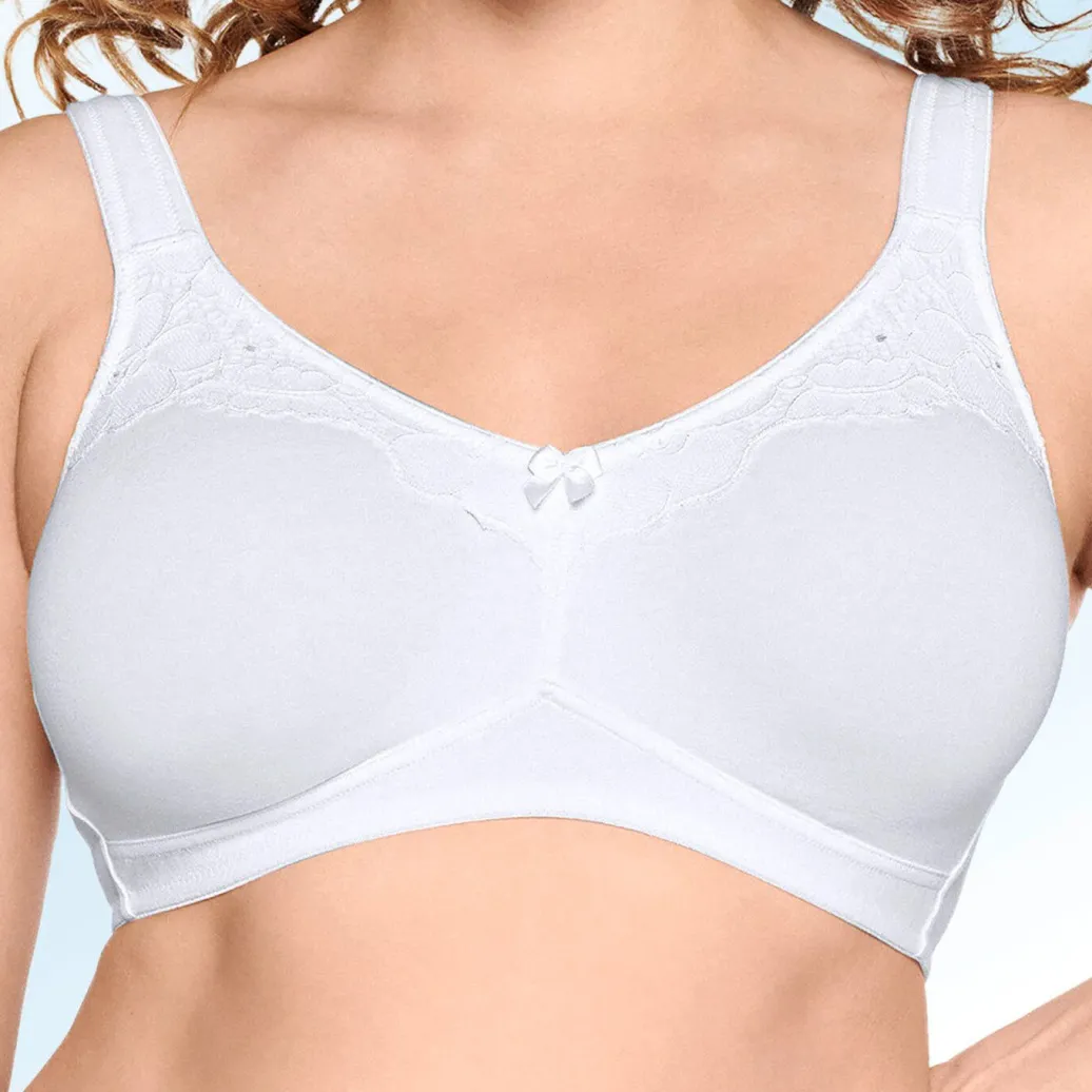 Best Naturana Zweierpack BH mit doppelt vorgeformten Cups Damen T-Shirt-Bh|Bh Ohne Bügel