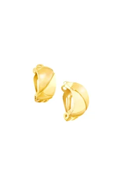 Clearance Ohrclips, Hochglanz/satiniert Damen Ohrschmuck