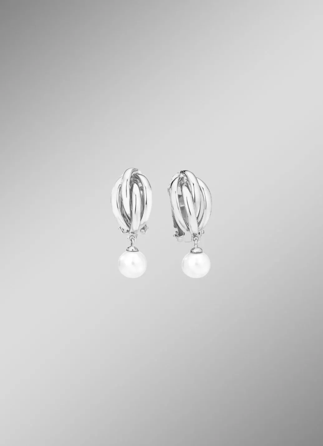 Hot Ohrclips mit Süßwasser-Zuchtperlen Damen Ohrschmuck