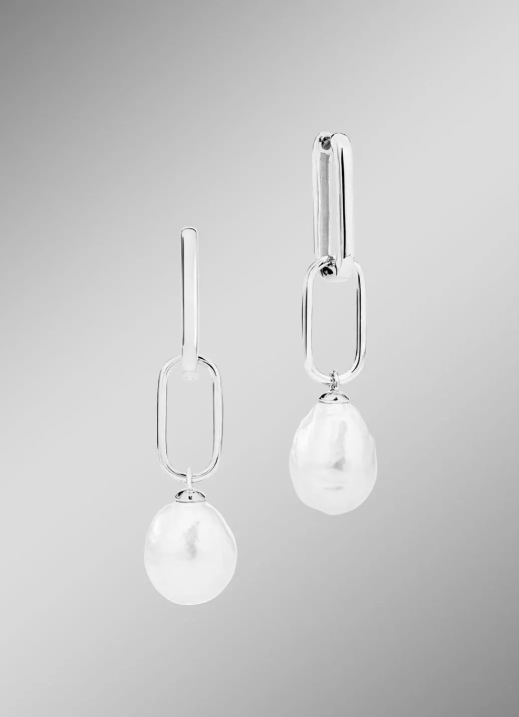 Best Ohrringe aus Silber mit SW-Zuchtperle Damen Ohrschmuck