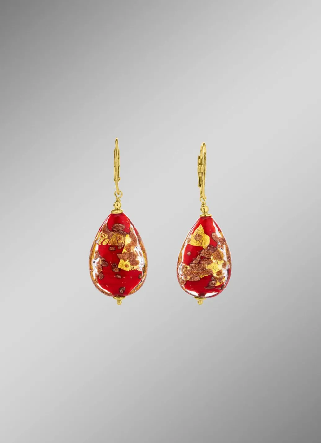 Clearance Ohrringe mit Muranoglas-Perlen Damen Ohrschmuck