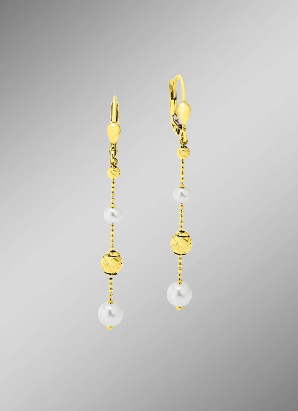 Outlet Ohrringe mit Süßwasser-Zuchtperlen Damen Ohrschmuck